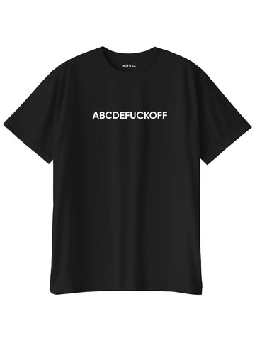 ABCDEFUCKOFF Oversize T-Shirt