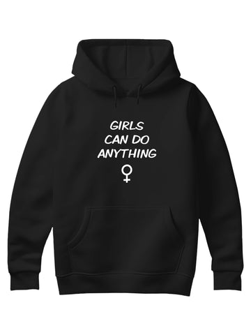 Girls Can Do Anything Oversize Hoodie