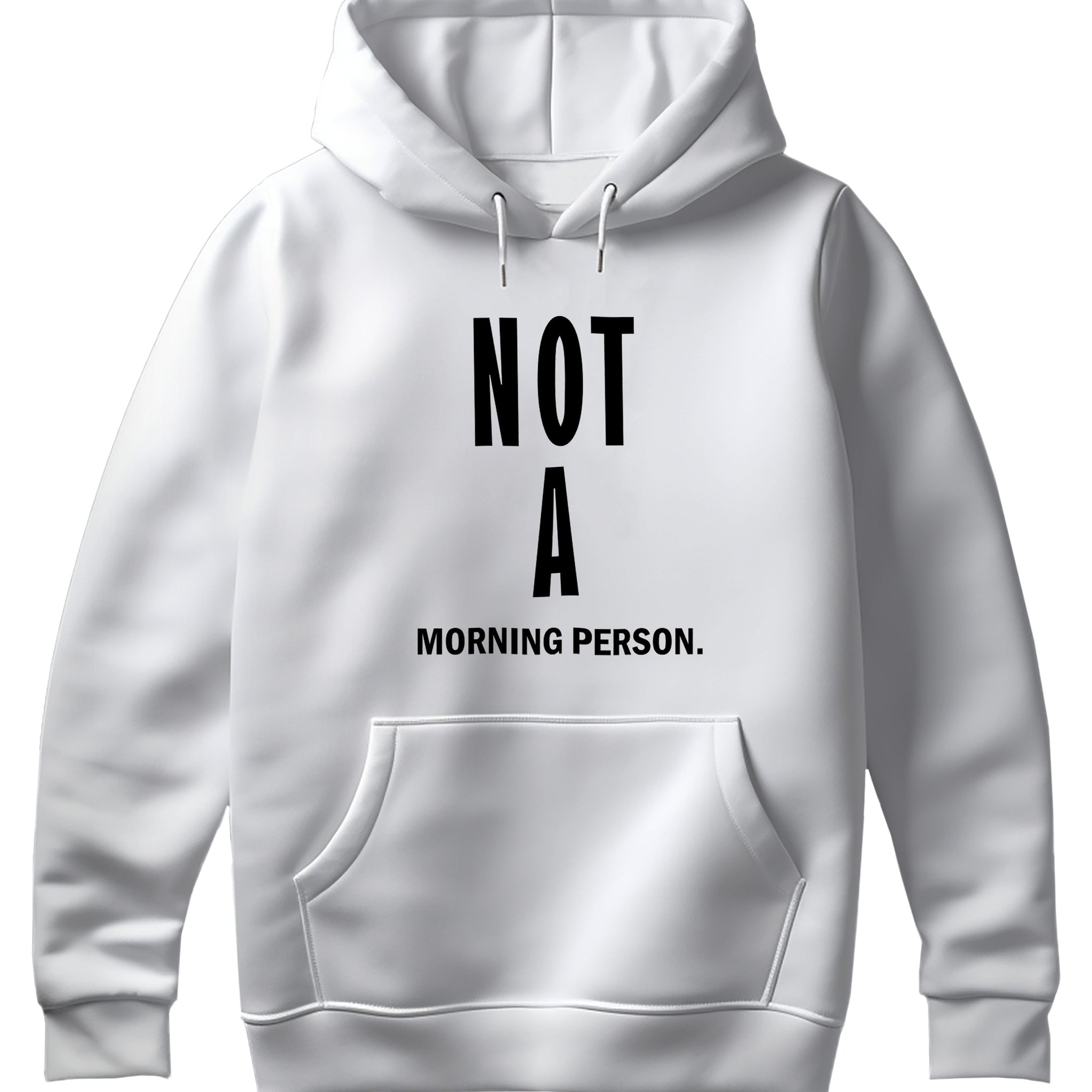 Not a Morning Person Oversize Hoodie