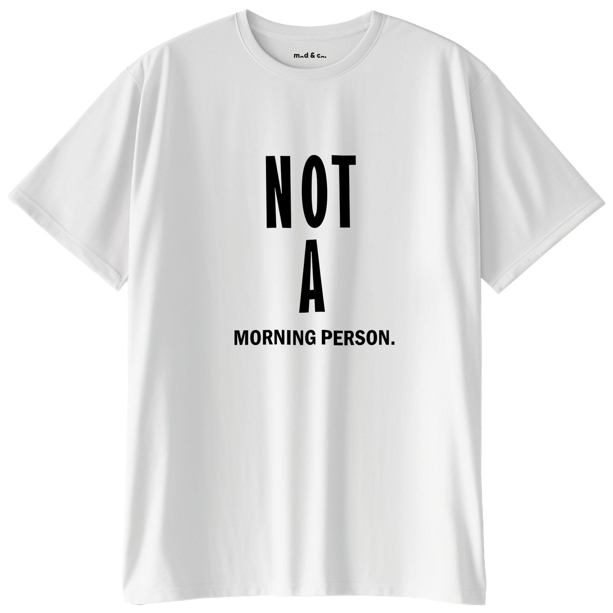 Not a Morning Person Oversize T-Shirt