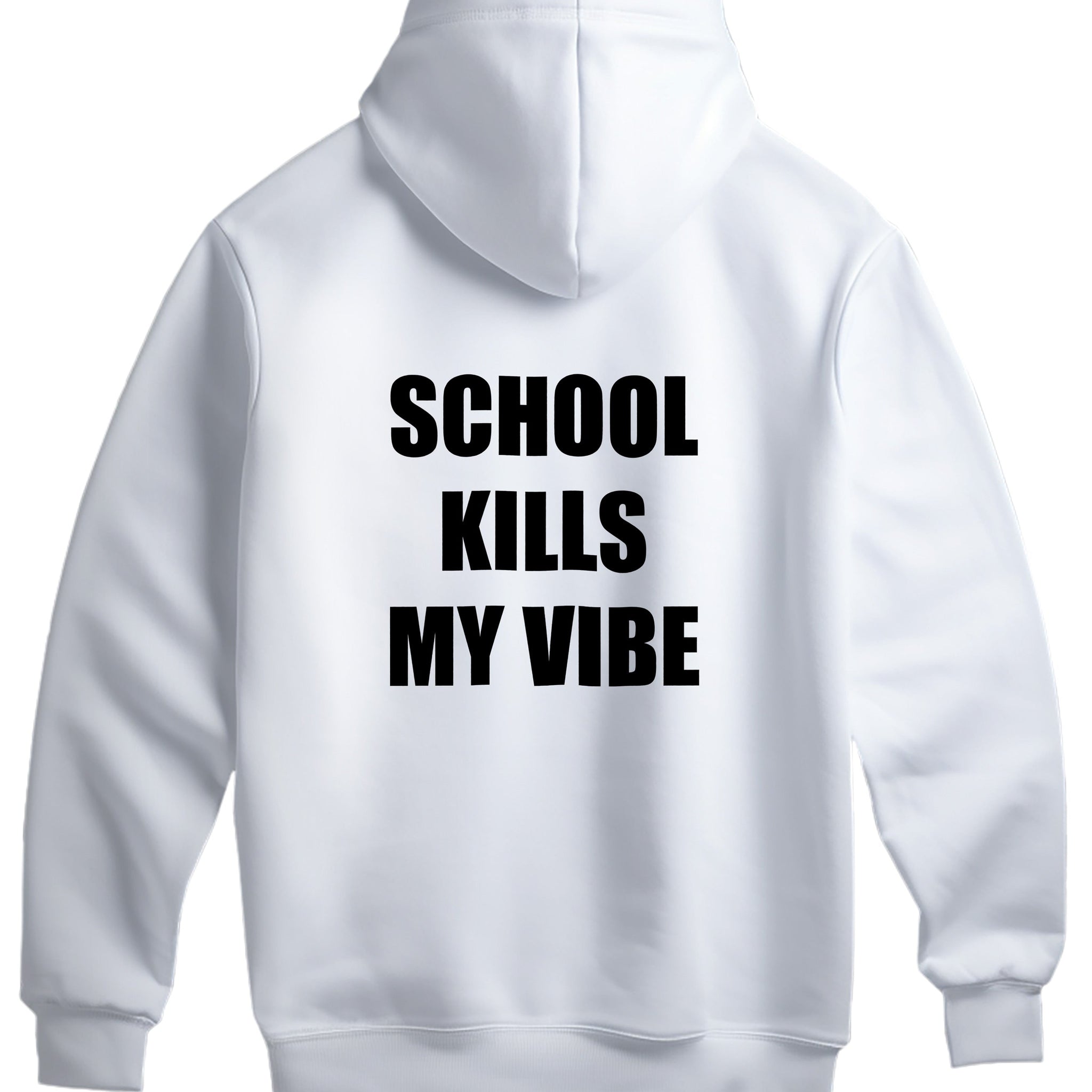 School Kills My Vibe Oversize Hoodie