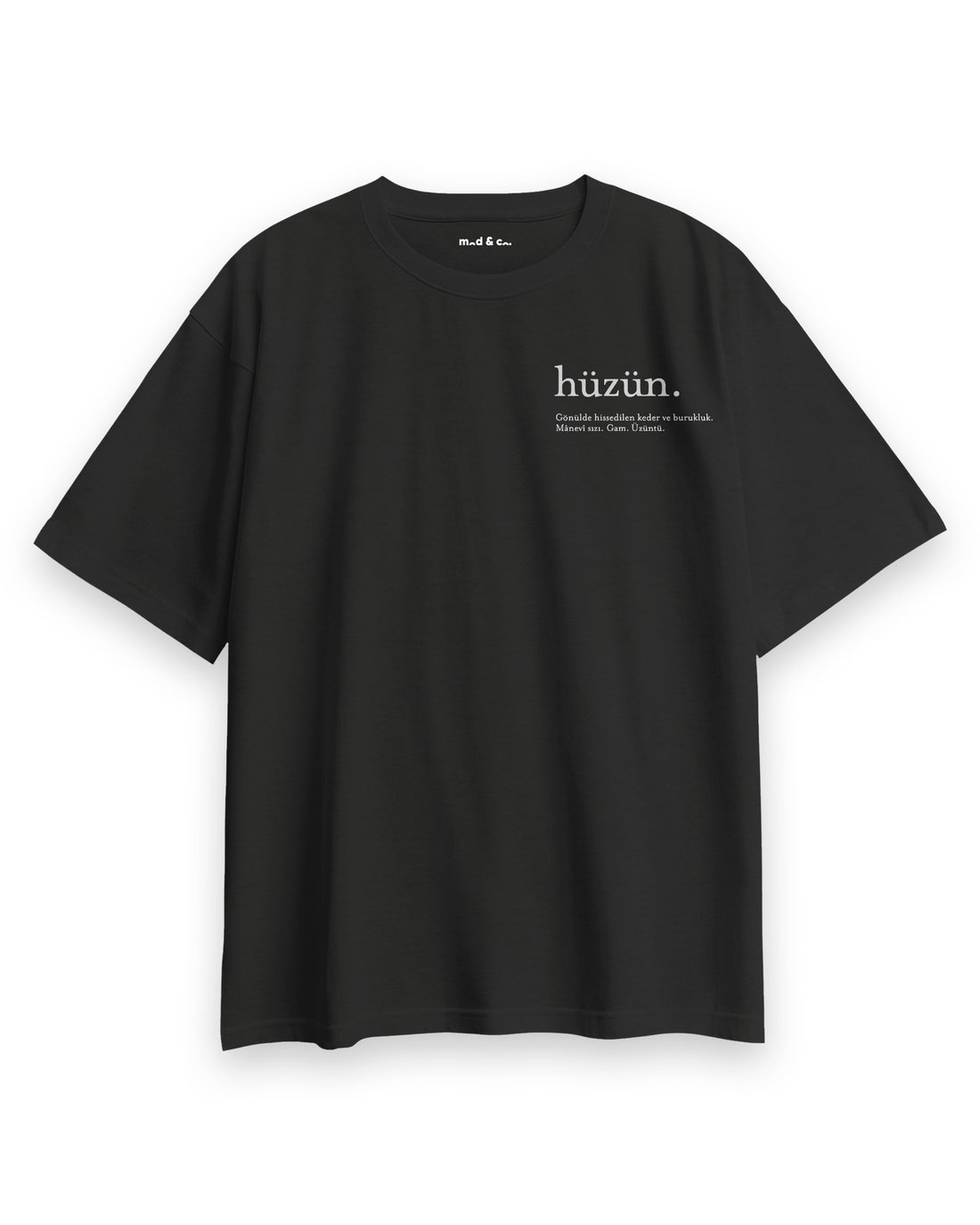 Hüzün Oversize T-Shirt