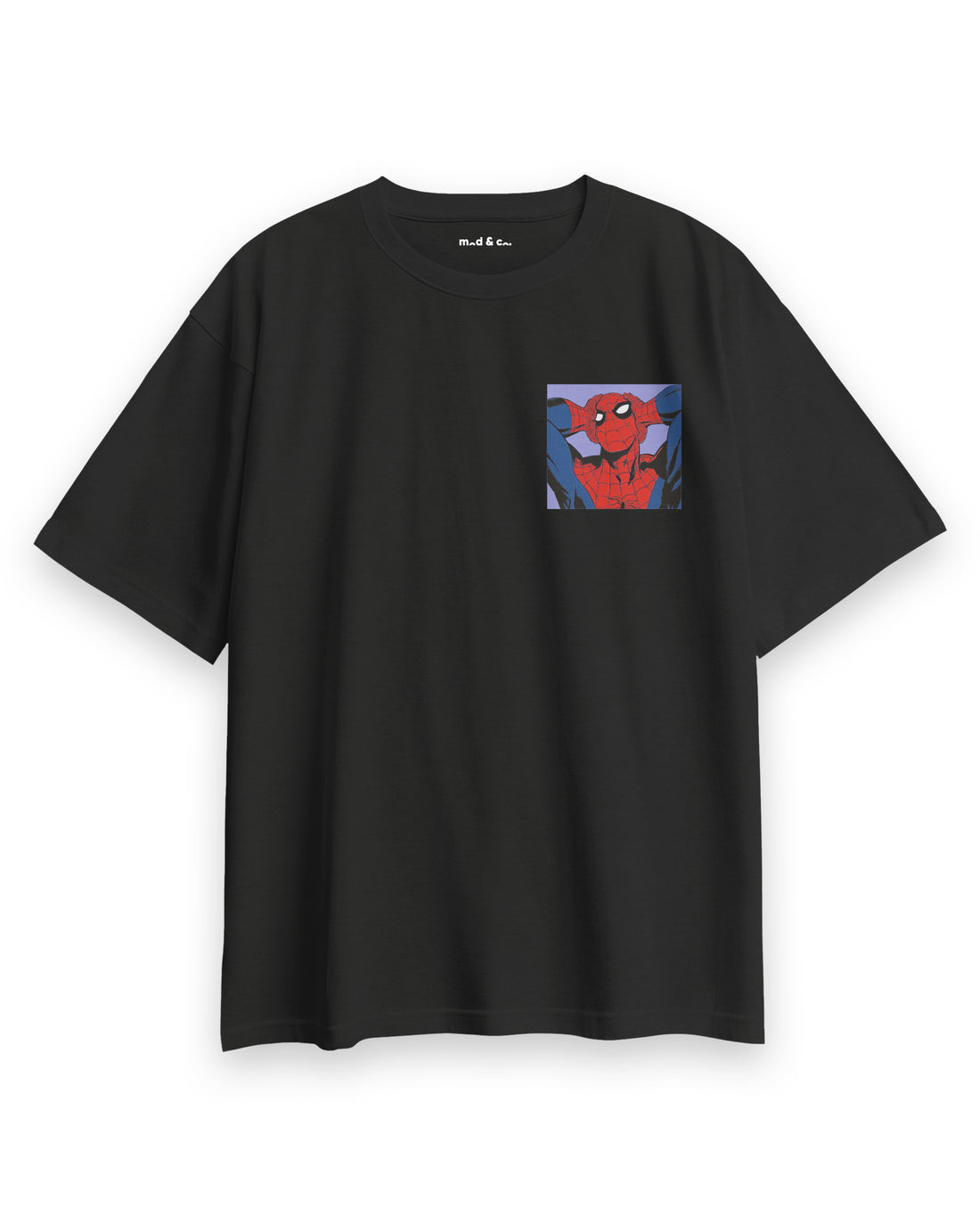 Worried Spiderman Oversize T-Shirt