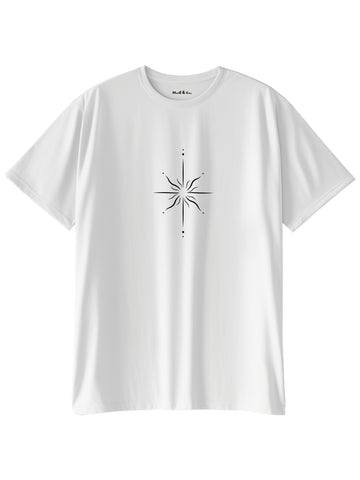 Wavy Sun Oversize T-Shirt
