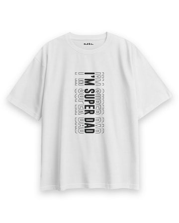 I'm Super Dad Sport Oversize T-Shirt