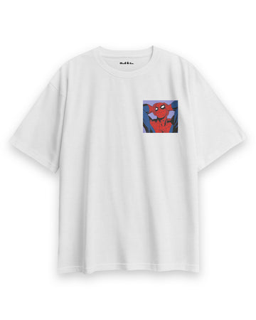 Worried Spiderman Oversize T-Shirt