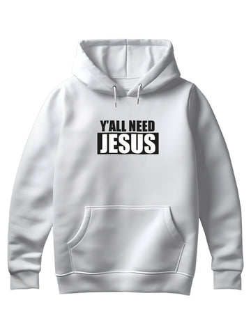 Y'all Need Jesus Oversize Hoodie